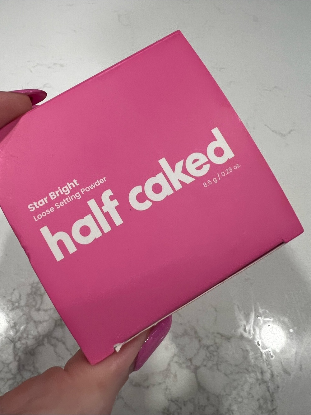 Half Caked Star Bright Loose Setting Powder — Pink